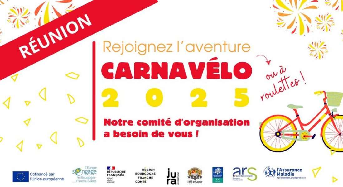 Rejoignez l'aventure Carnavélo 2025 !