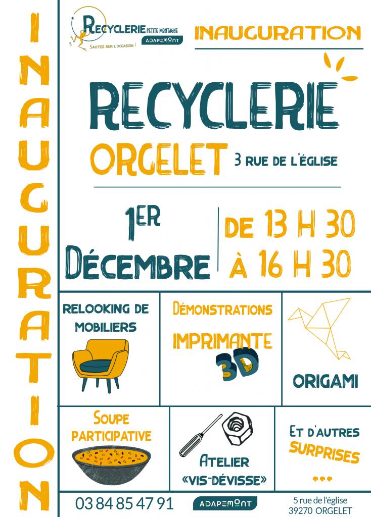 affiche inauguration orgelet 